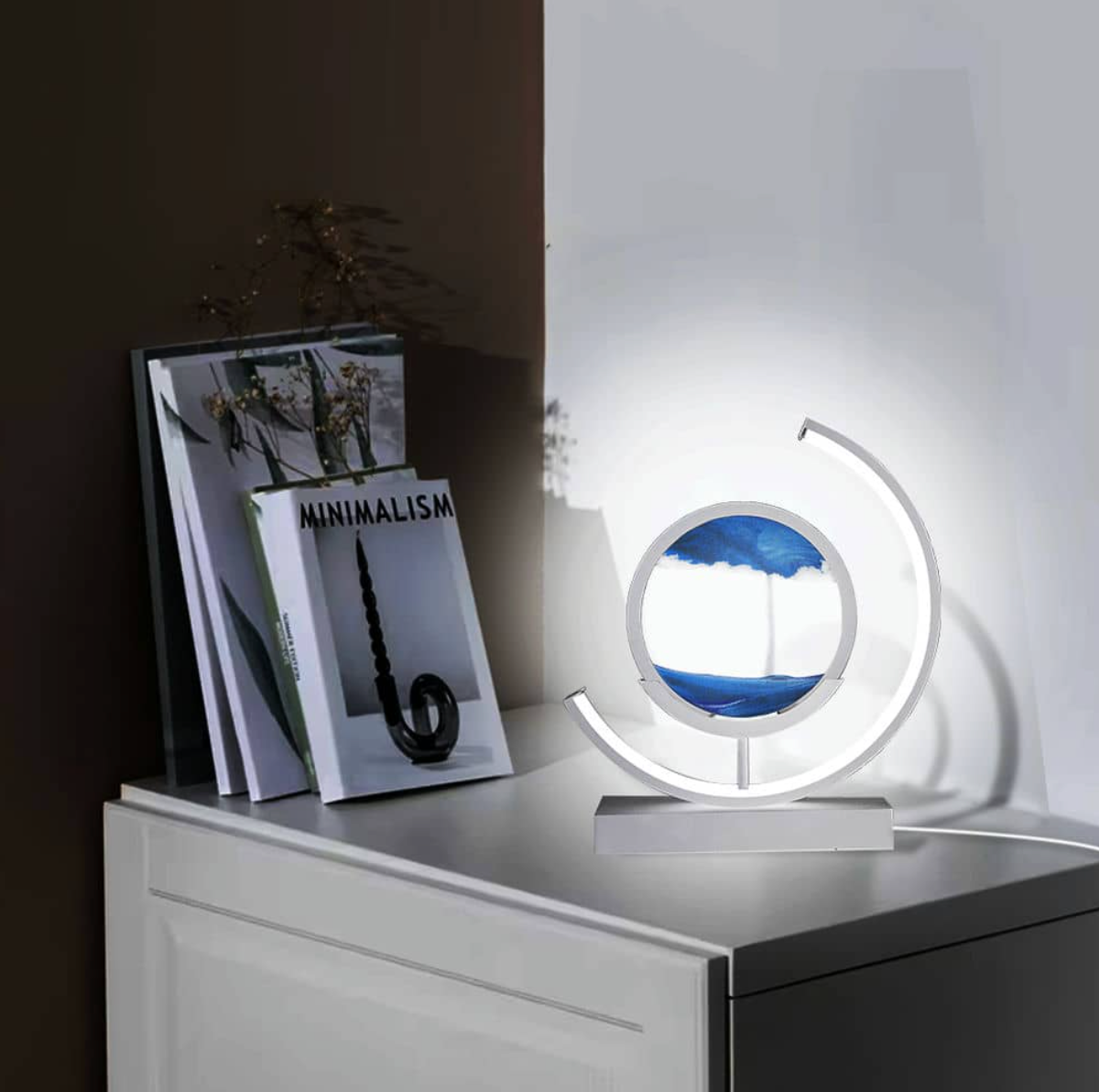 Lampe Sablier Design 3D Variety Emporium™